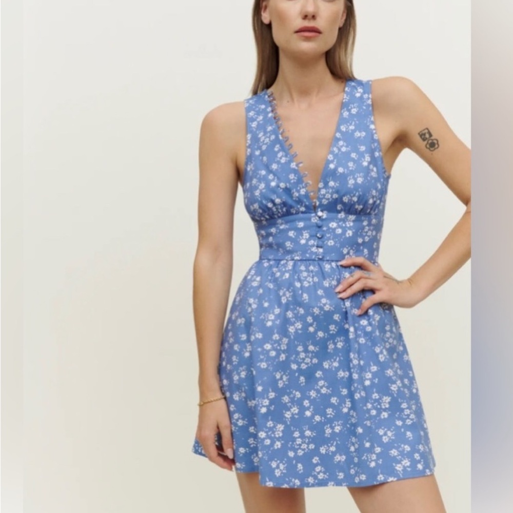 Reformation Isador cotton dress